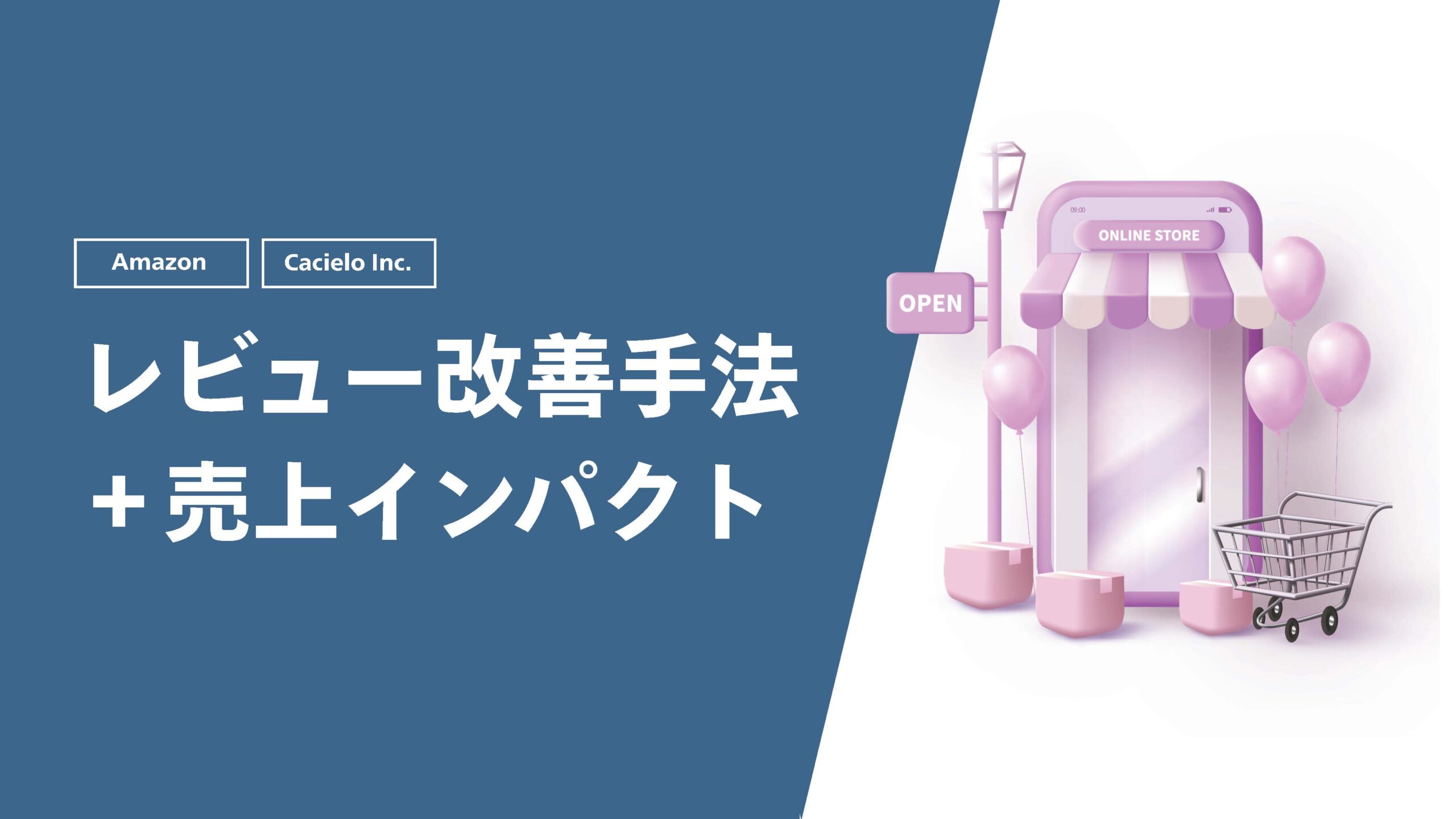 【Amazon】レビュー改善手法＋売上インパクト