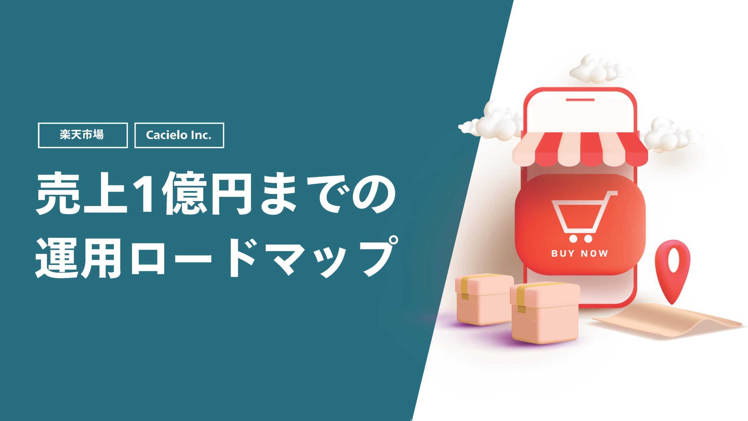 【楽天市場】売上1億円までの運用ロードマップ